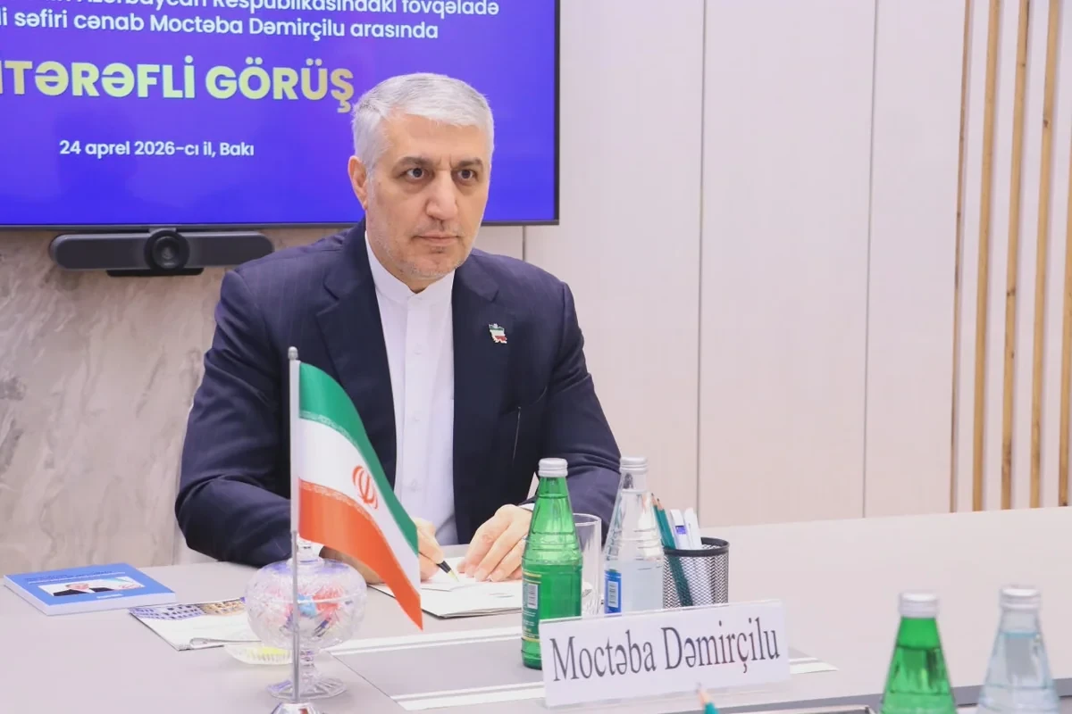 Baş prokuror İran səfiri ilə görüşdü — 1