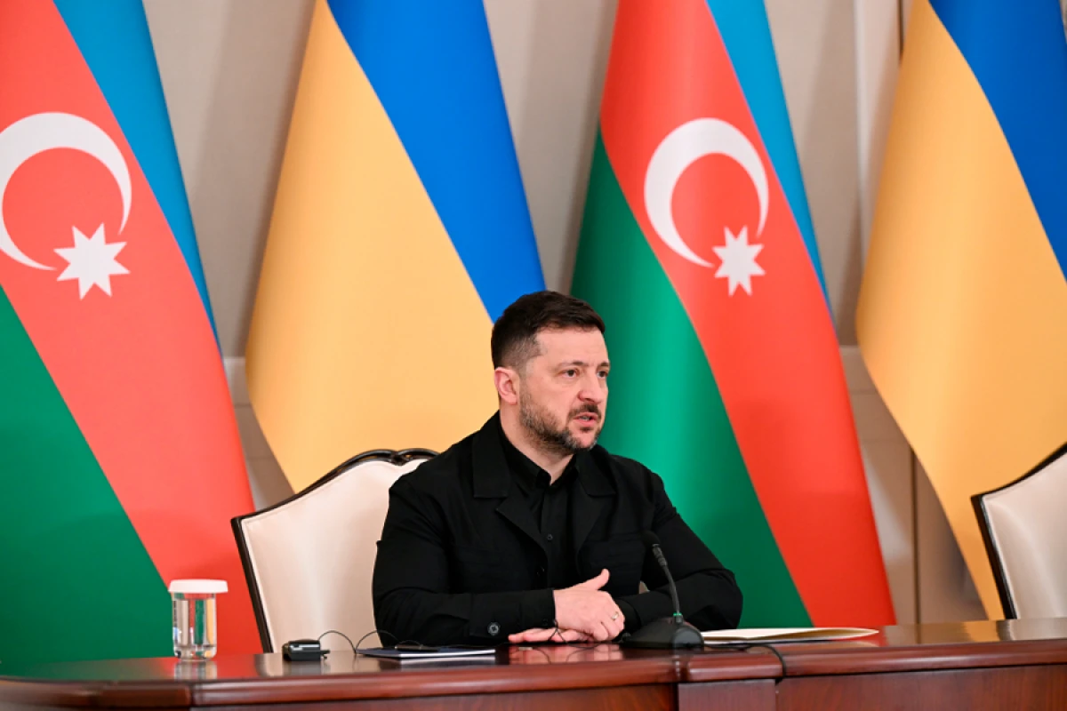 Zelenski ölkəsinə yardıma görə Prezident İlham Əliyevə təşəkkür etdi