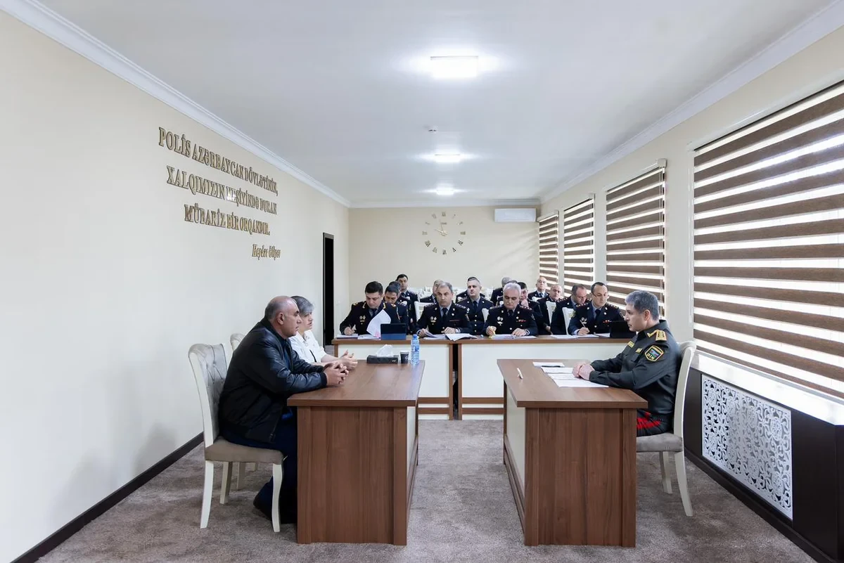 Vilayət Eyvazov Göyçayda vətəndaşları qəbul etdi — 1