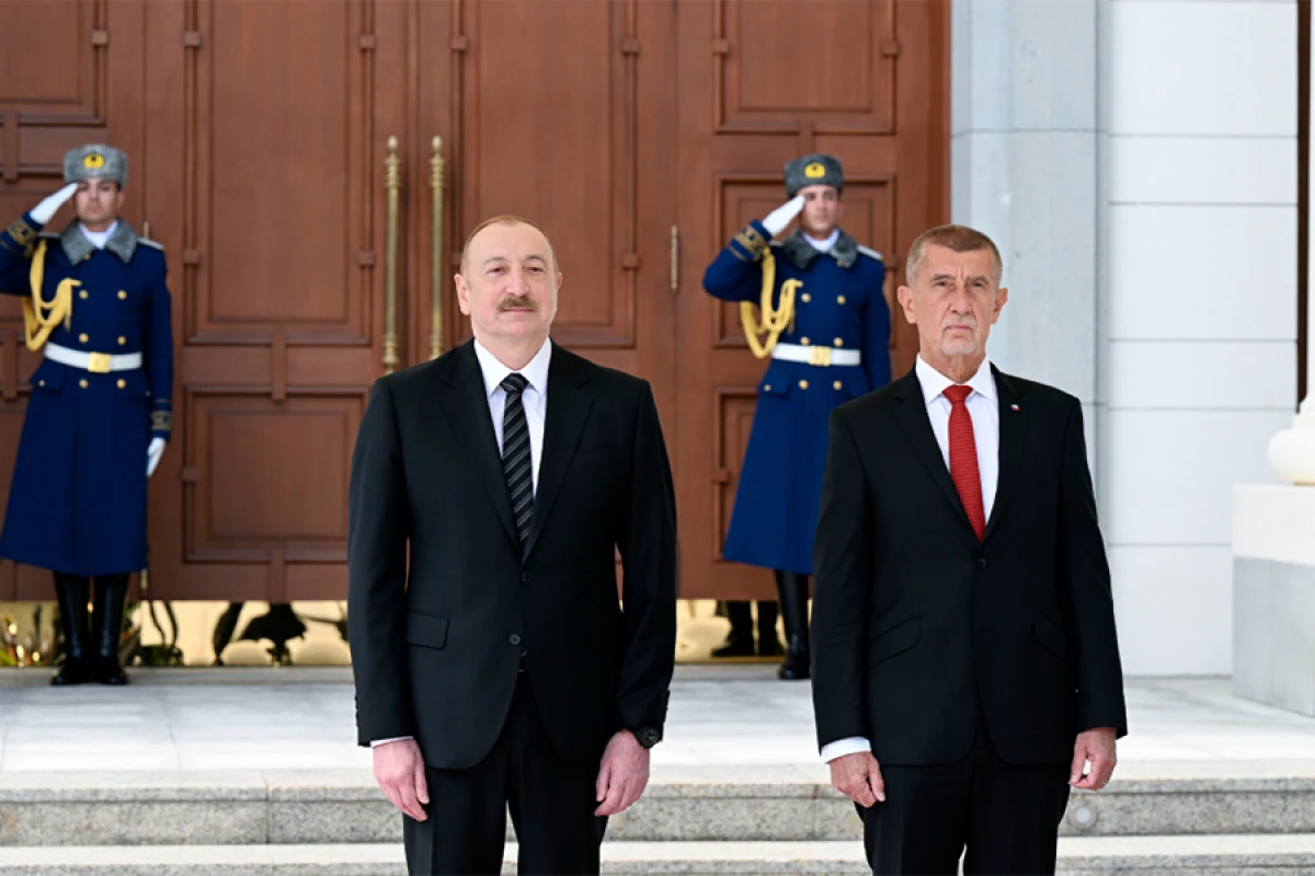 Qəbələdə Çexiyanın Baş naziri Andrey Babişin rəsmi qarşılanma mərasimi oldu