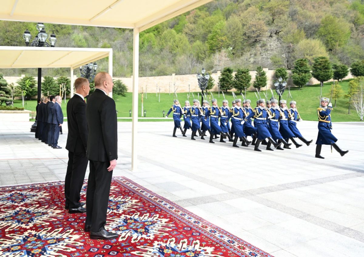 Qəbələdə Çexiyanın Baş naziri Andrey Babişin rəsmi qarşılanma mərasimi oldu — 6