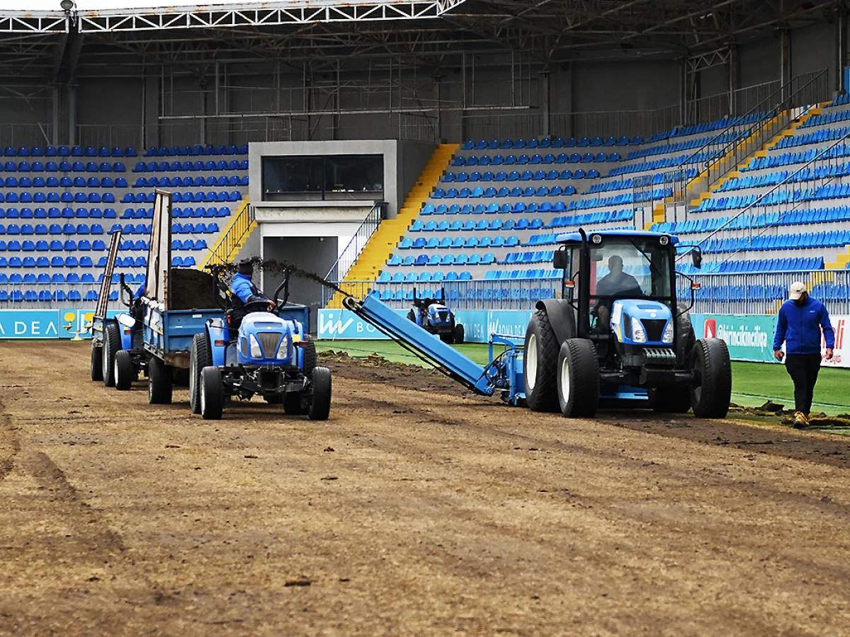UEFA dəstəyi ilə arena yenidən qurulur! — 4