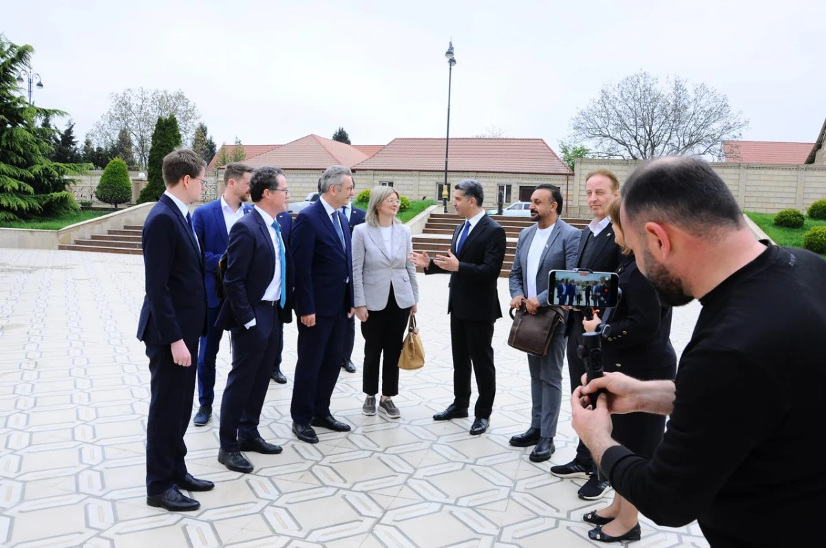 Almaniya deputatları Göygöl və Şəmkir rayonlarına səfər etdilər — 4