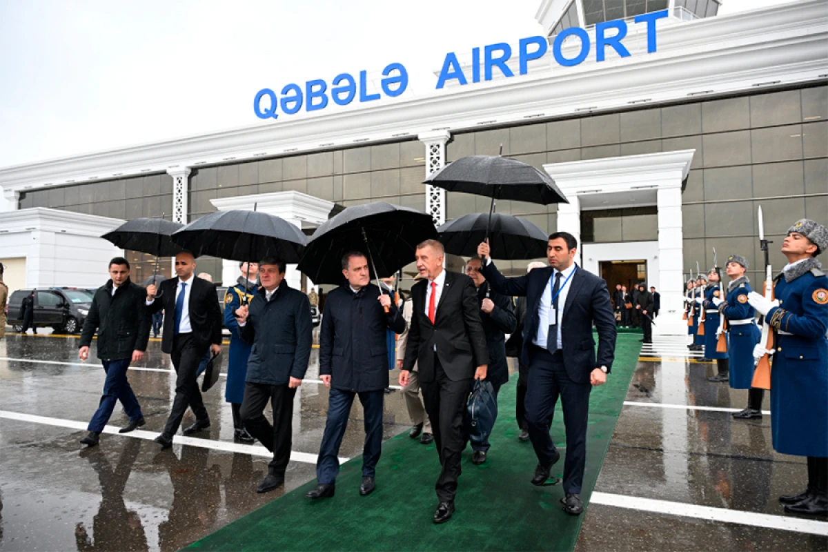 Çexiyanın Baş nazirinin Azərbaycana səfəri başa çatdı