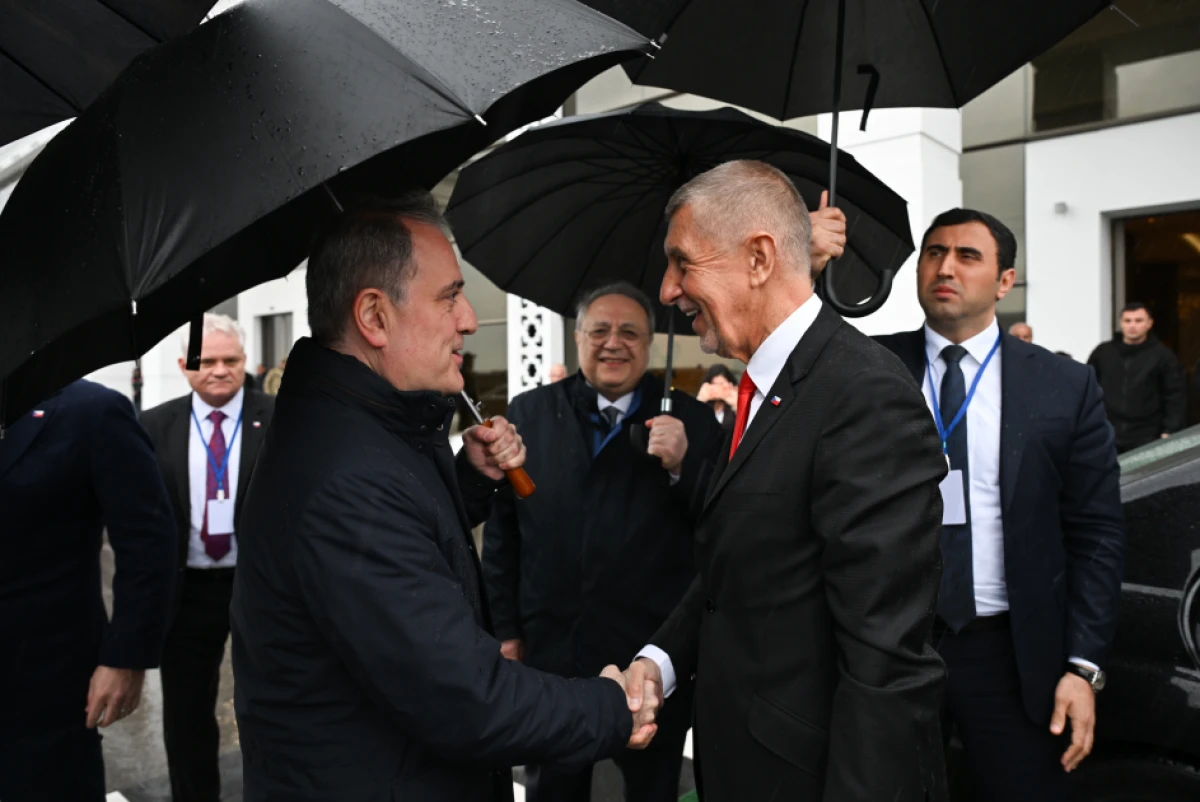 Çexiyanın Baş nazirinin Azərbaycana səfəri başa çatdı — 2