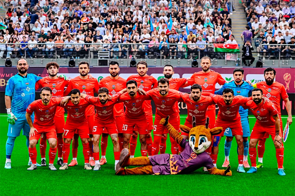 Azərbaycan minifutbolda dünyanın birincisi oldu!
