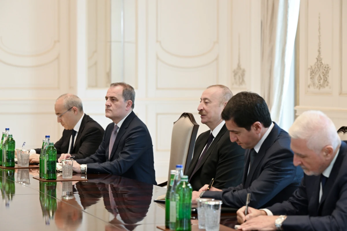 Prezident BƏƏ nümayəndə heyətini qəbul etdi — 4