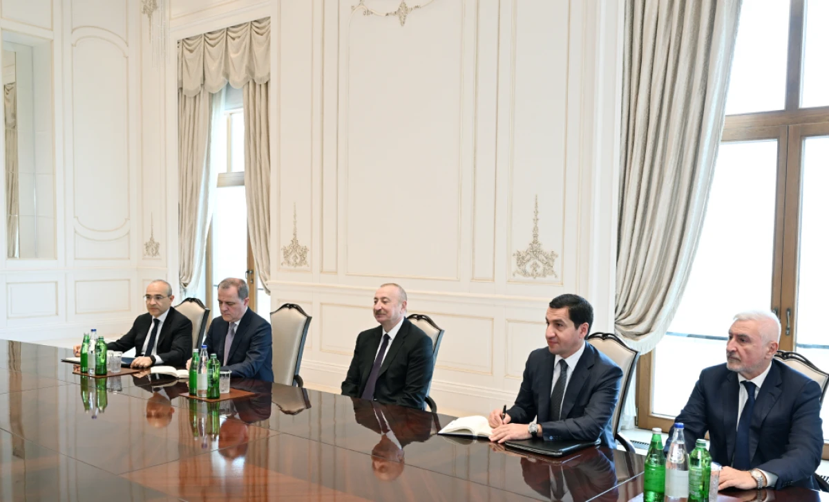 Prezident BƏƏ nümayəndə heyətini qəbul etdi — 6