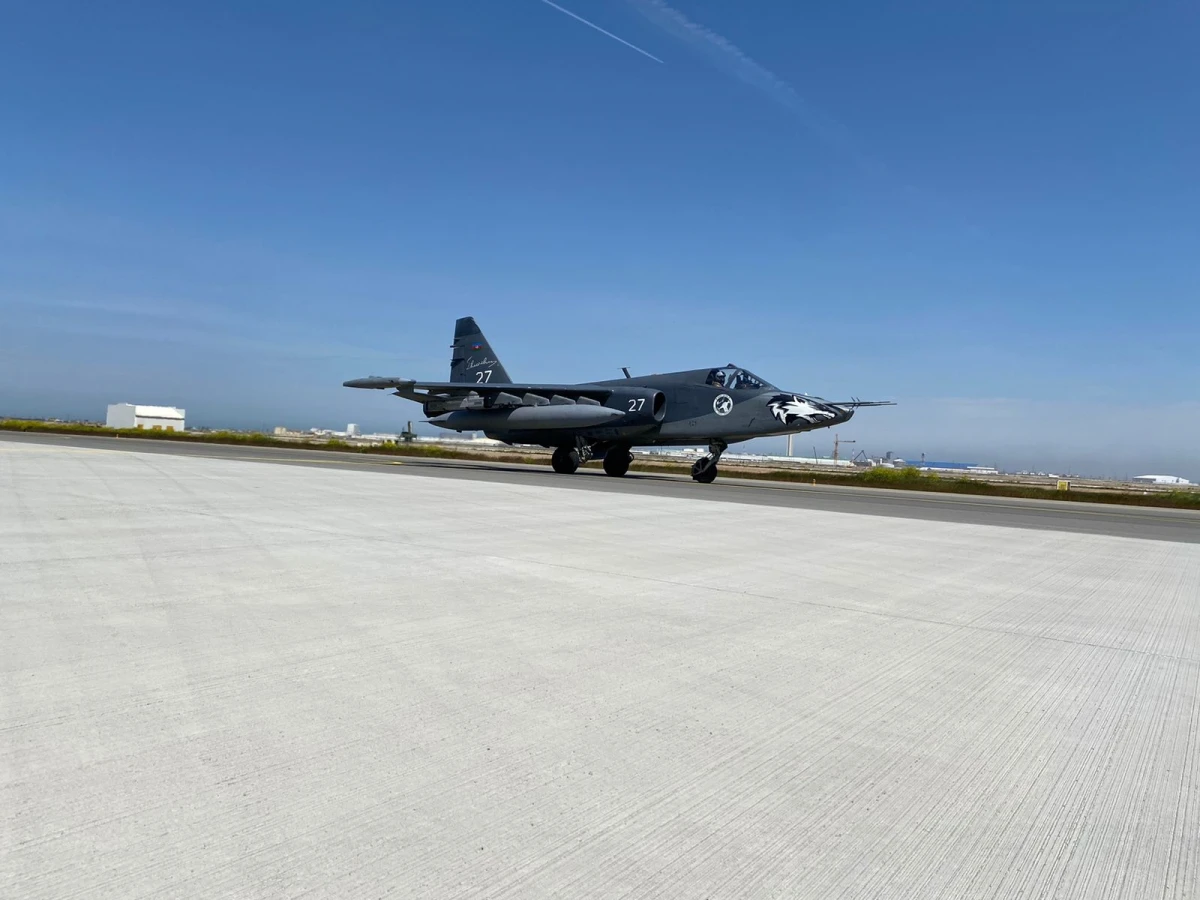 Türkiyə F-16-ları Azərbaycanda - FOTO — 1