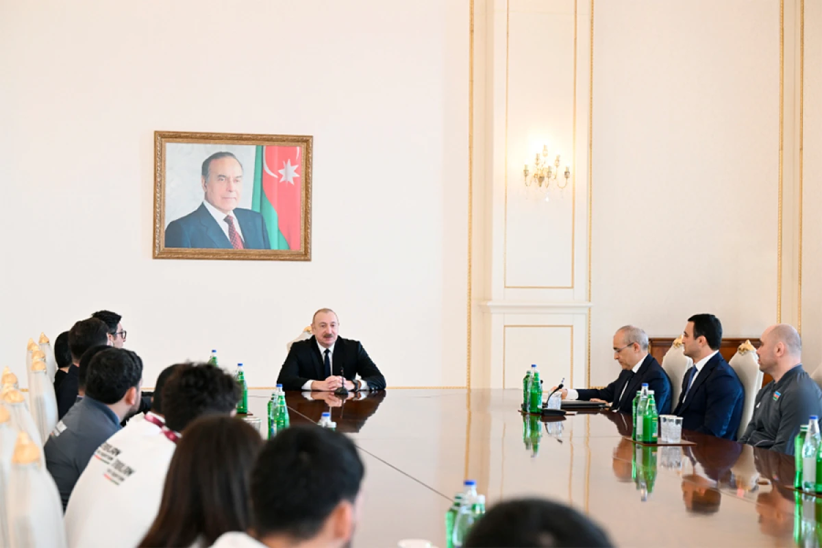 Prezident: İdmançılarımızda qələbə əzmi çox güclüdür