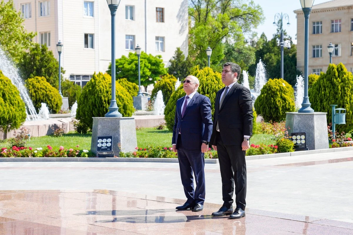 Kəmaləddin Heydərov Naxçıvandadır - QƏBUL keçirtdi — 1