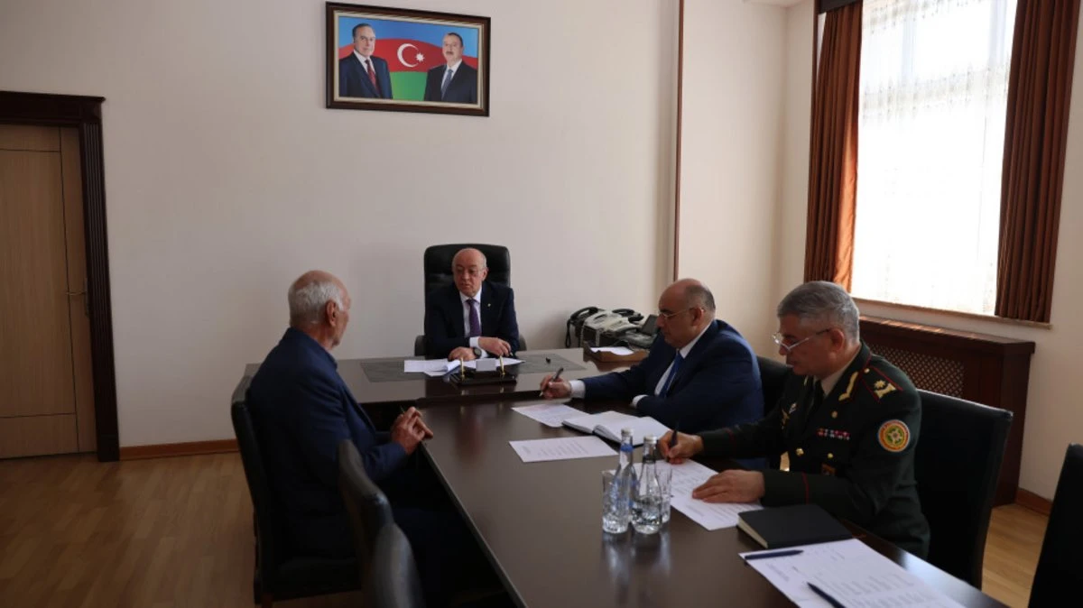 Kəmaləddin Heydərov Naxçıvandadır - QƏBUL keçirtdi — 4