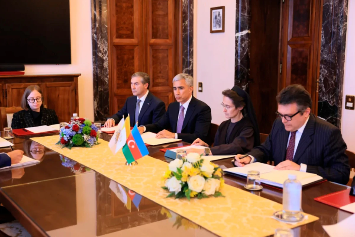 Heydər Əliyev Fondu Vatikanda tarixi abidələri bərpa edəcək