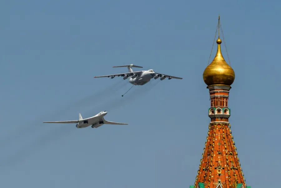 Массированная атака дронов на Москву
