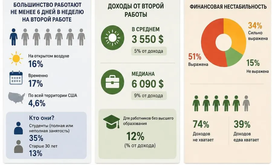 Каждый шестой учитель в США работает на второй работе