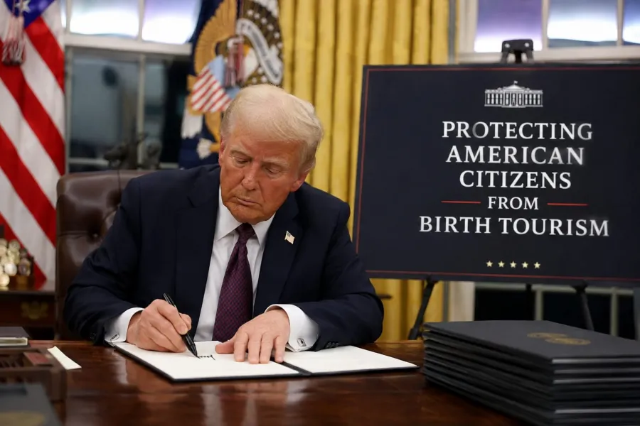 Трамп подписал новый указ против «родильного туризма»