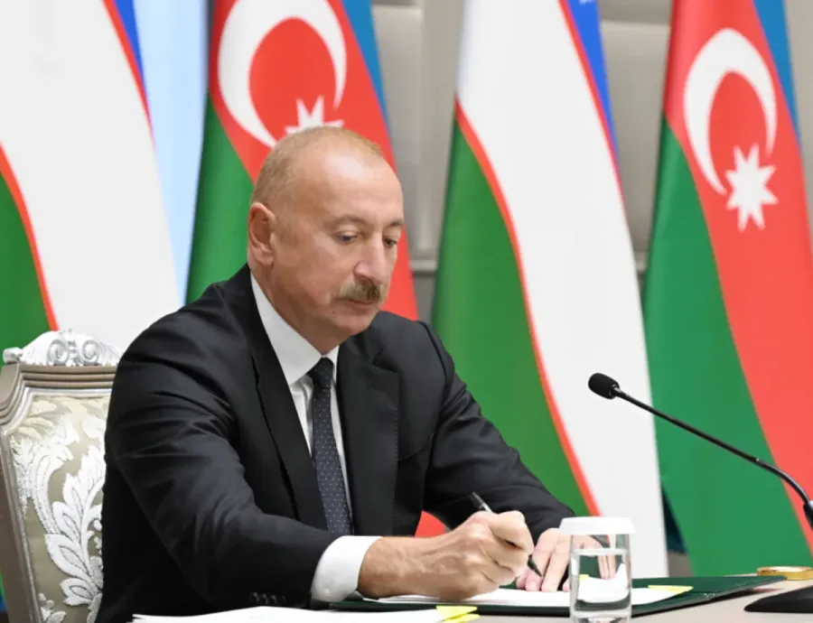 Daşkənddə Azərbaycan və Özbəkistan sənədlərinin imzalanma və mübadiləsi mərasimi oldu — 10