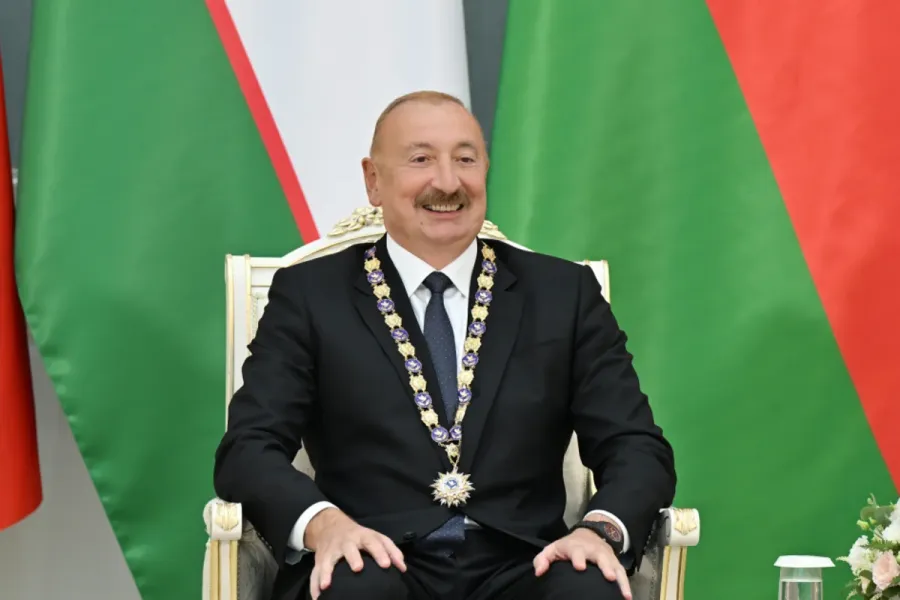 Daşkənddə Azərbaycan və Özbəkistan prezidentlərinin təltifolunma mərasimi keçirildi — 2