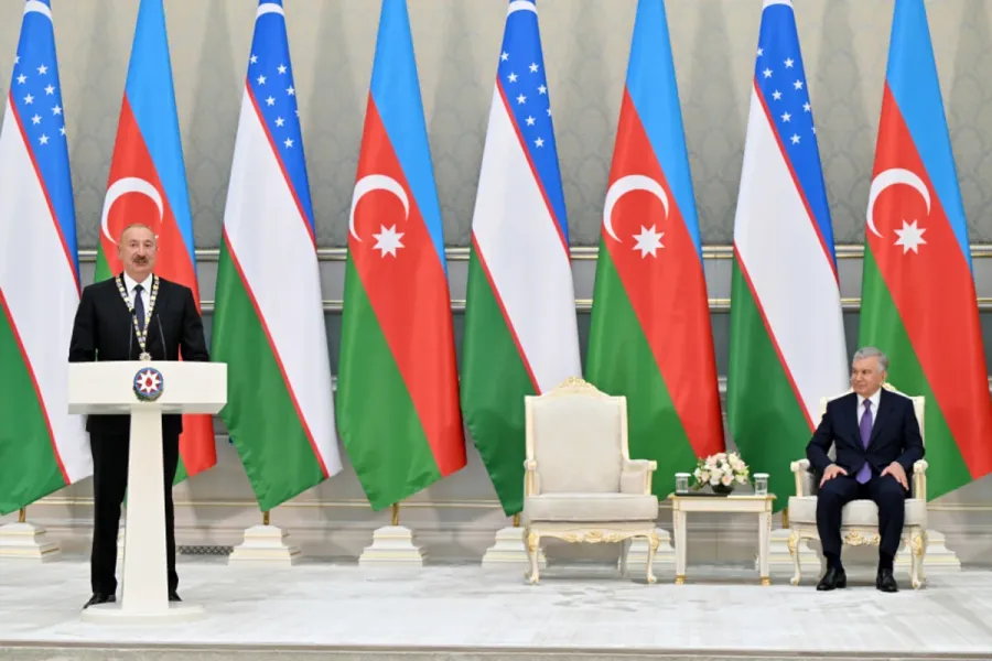 Daşkənddə Azərbaycan və Özbəkistan prezidentlərinin təltifolunma mərasimi keçirildi — 10