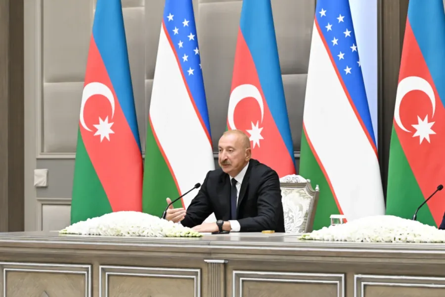 Azərbaycan və Özbəkistan prezidentləri mətbuata bəyanatlarla çıxış etdilər — 2