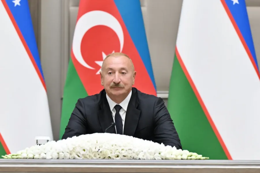 Azərbaycan və Özbəkistan prezidentləri mətbuata bəyanatlarla çıxış etdilər — 4