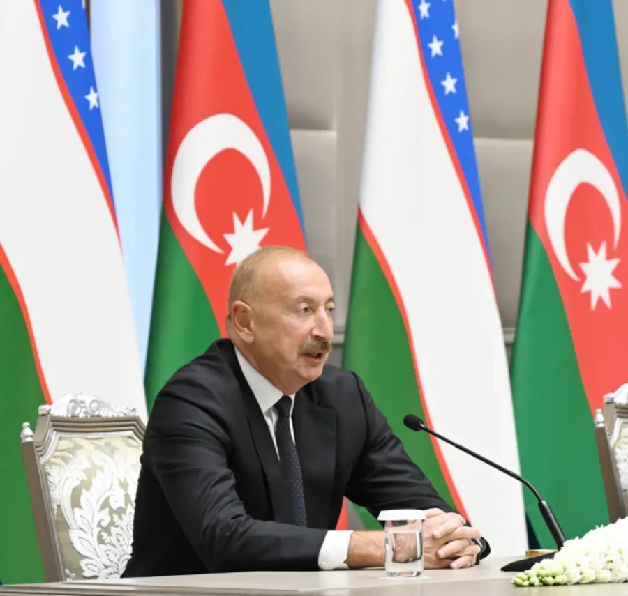 Azərbaycan və Özbəkistan prezidentləri mətbuata bəyanatlarla çıxış etdilər — 6
