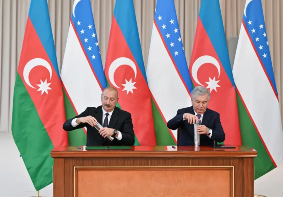Yeni Daşkənd şəhərində "Azərbaycan" parkının təməli qoyulub — 2
