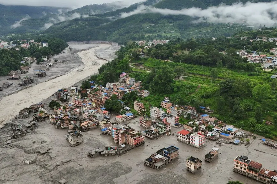 Nepalda təhlükə riski: Torpaq sürüşməsi yeni daşqınlar yaradacaq